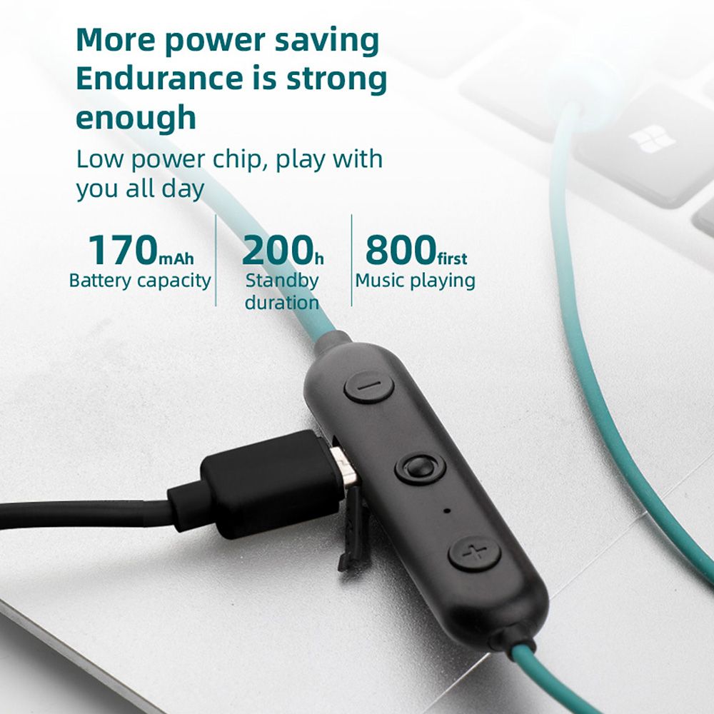 TWS Neckband Earphone S1 Wireless In Ear Sports Headset Arbitrary Bending 3D Surround Magnetic Absorption Storage Waterproof Earphone Gules
