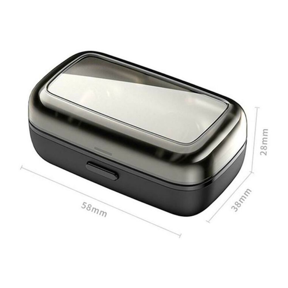 XG-23 Sports Headphones IPX6 Waterproof Sweatproof Headset Stereo Sound Binaural Calling In-Ear Ergonomic Design Earbuds Intelligent Noise Reduction Canceling Cancellation Earphones with LED Digital Display Charging Case Box and Cable