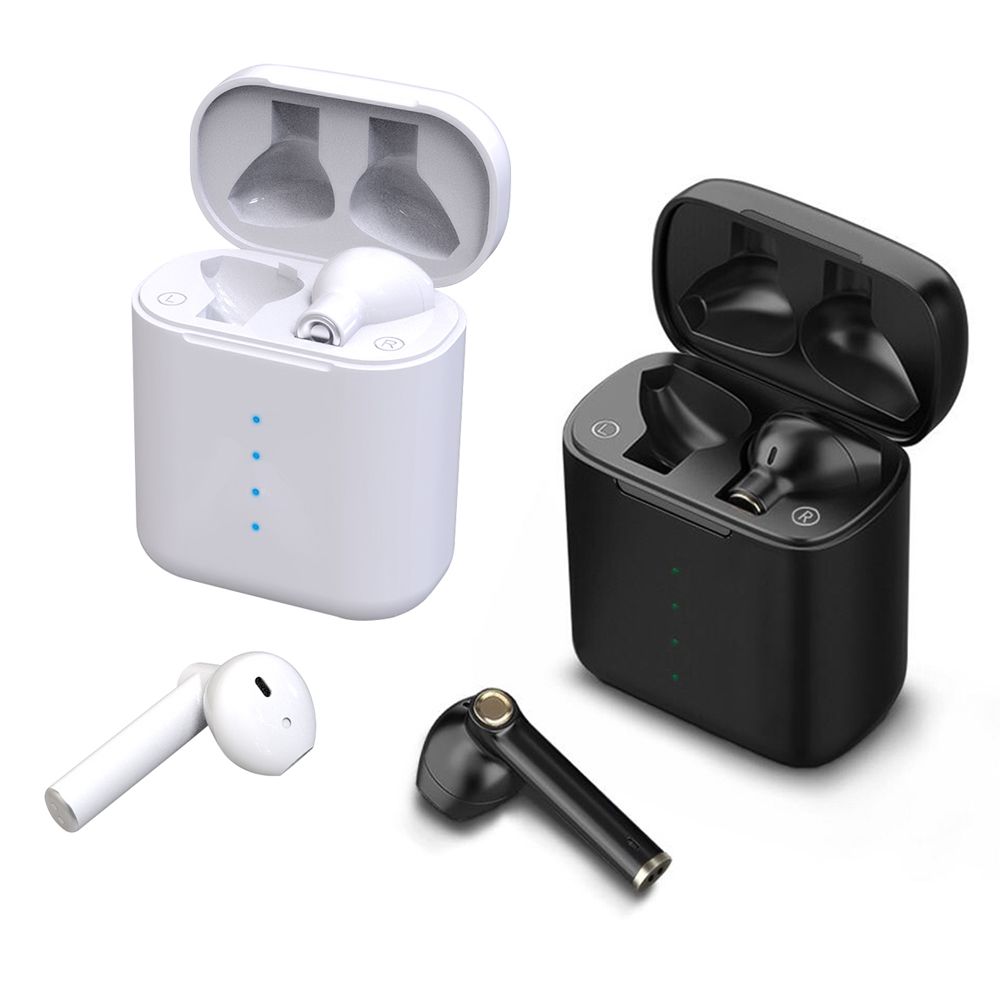 HD-S16 True Wireless BT Headset Sports Earphones Business Earbuds Stereo Touch Control for iPhone Noise Reduction Mini Headphones