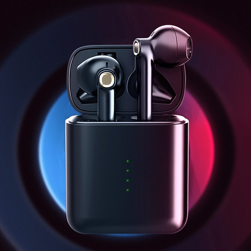 HD-S16 True Wireless BT Headset Sports Earphones Business Earbuds Stereo Touch Control for iPhone Noise Reduction Mini Headphones