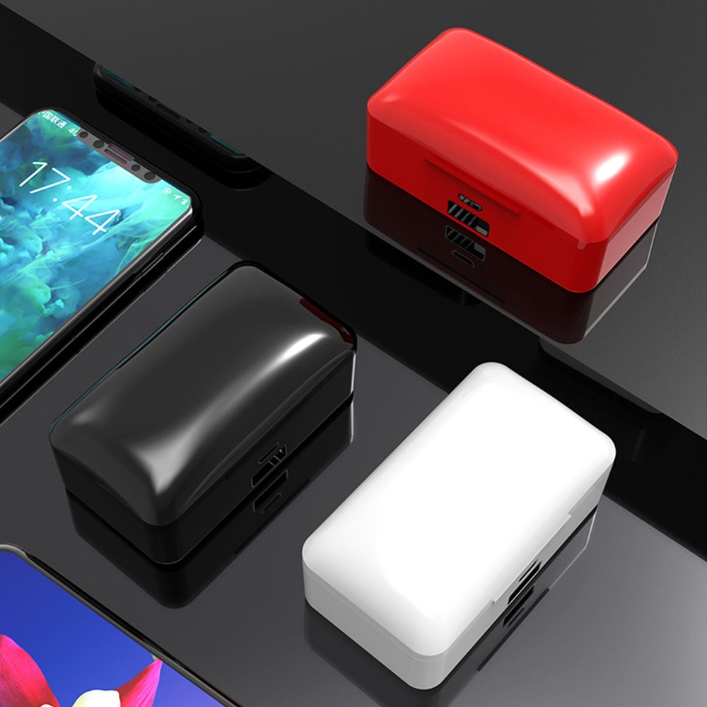 G10 True Wireless Stereo Earphones BT 5.0 Wireless Mini Sports Earbuds 9D HiFi Sound Headset HD Call Noise Reduction Headphones LED Digital Power Display Fingerprint Touch Control