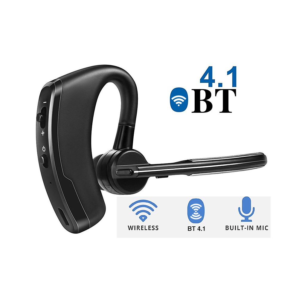 V8 BT Wireless Earphone Business Headset Handsfree Call BT Headphone Driving Sports Earbud With Mic 1pc
