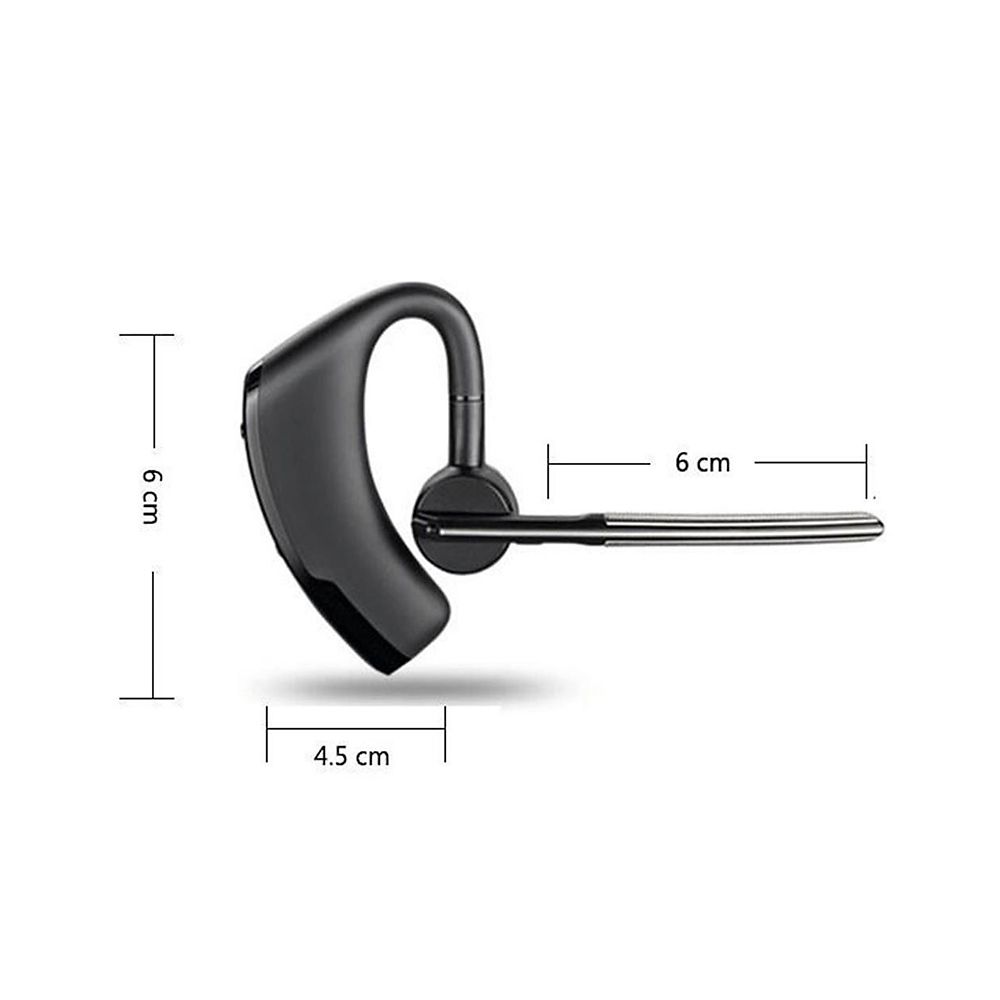 V8 BT Wireless Earphone Business Headset Handsfree Call BT Headphone Driving Sports Earbud With Mic 1pc