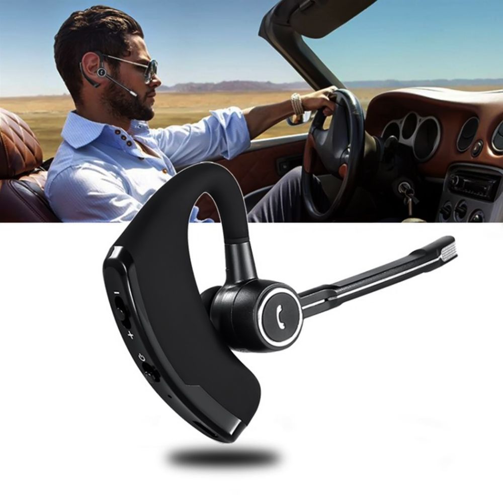 V8S BT In-ear Wireless Earphone Business Headset Handsfree Call BT Headphone Driving Sports Earbud With Mic Ear Hook 1pc
