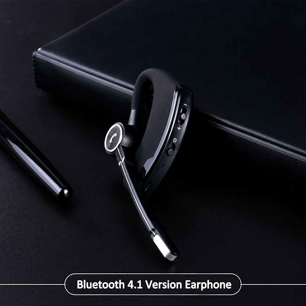 V8S BT In-ear Wireless Earphone Business Headset Handsfree Call BT Headphone Driving Sports Earbud With Mic Ear Hook 1pc