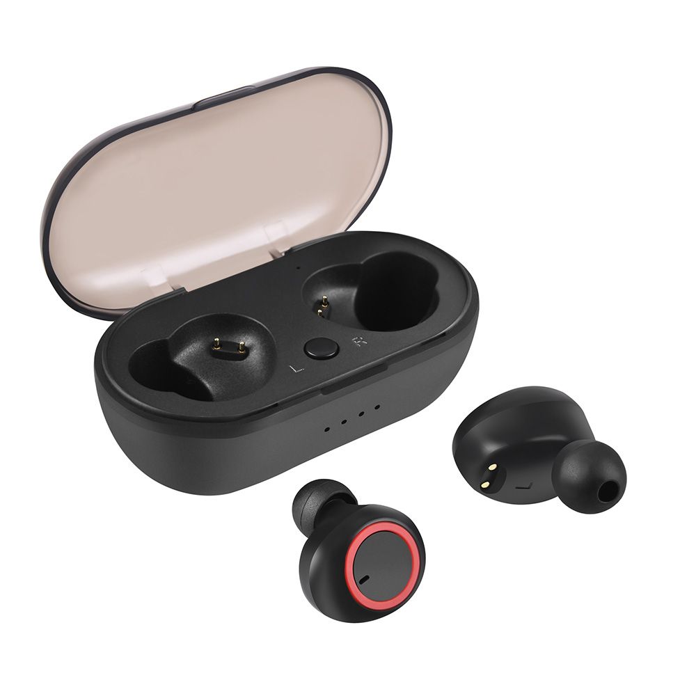 A10 True Wireless Earphones BT V5.0 Stereo Headset Sports Mini Earbuds Handsfree HD Call Headphones With Mic LED Digital Power Display