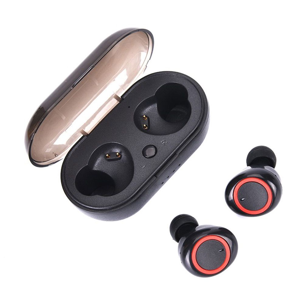 A10 True Wireless Earphones BT V5.0 Stereo Headset Sports Mini Earbuds Handsfree HD Call Headphones With Mic LED Digital Power Display