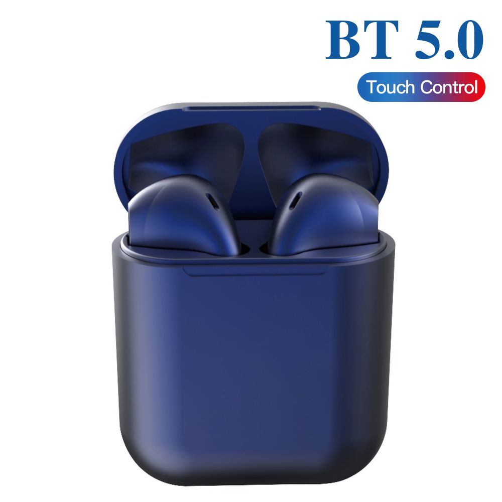 Inpods 12 True Wireless Earphones BT5.0 Popup Touch Control Wireless Headset Sports Earbuds For Android iOS Smarthpone