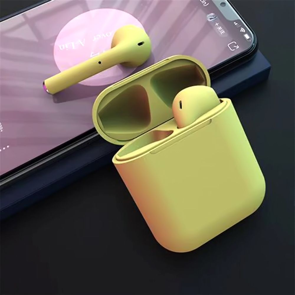 Inpods 12 True Wireless Earphones BT5.0 Popup Touch Control Wireless Headset Sports Earbuds For Android iOS Smarthpone