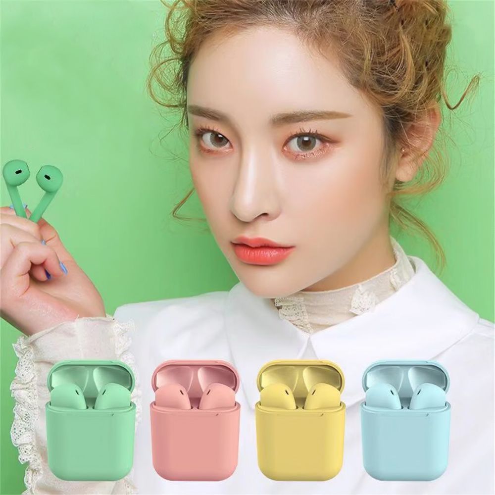 Inpods 12 True Wireless Earphones BT5.0 Popup Touch Control Wireless Headset Sports Earbuds For Android iOS Smarthpone