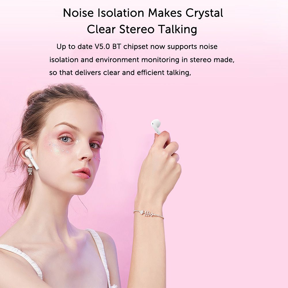 Inpods 12 True Wireless Earphones BT5.0 Popup Touch Control Wireless Headset Sports Earbuds For Android iOS Smarthpone