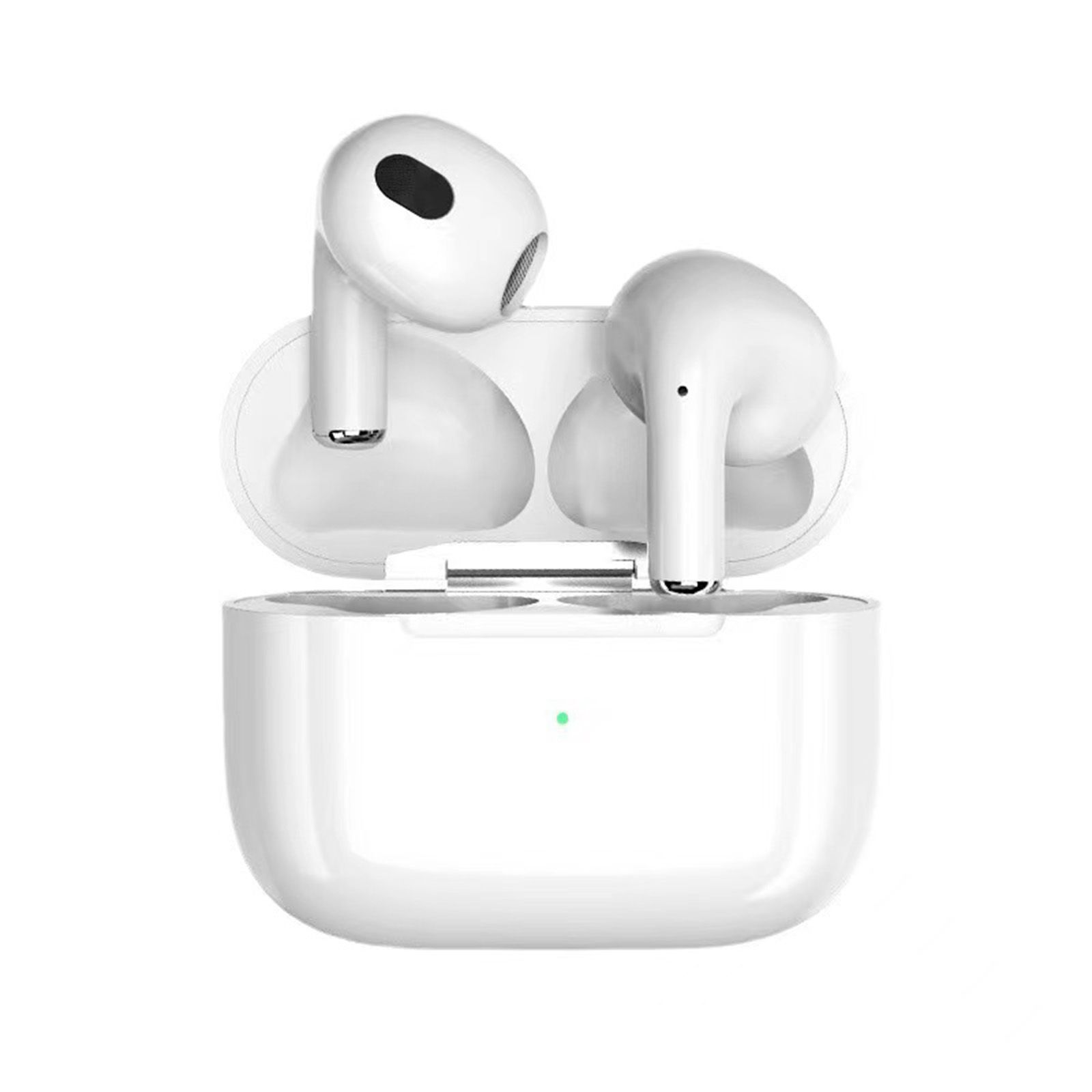 Semi-in-ear BT Earphones Stereo Sound Noise Reduction Waterproof Sport Earbuds Touch-Control Wireless Headphones for Music Call Game Compatible with iOS Android