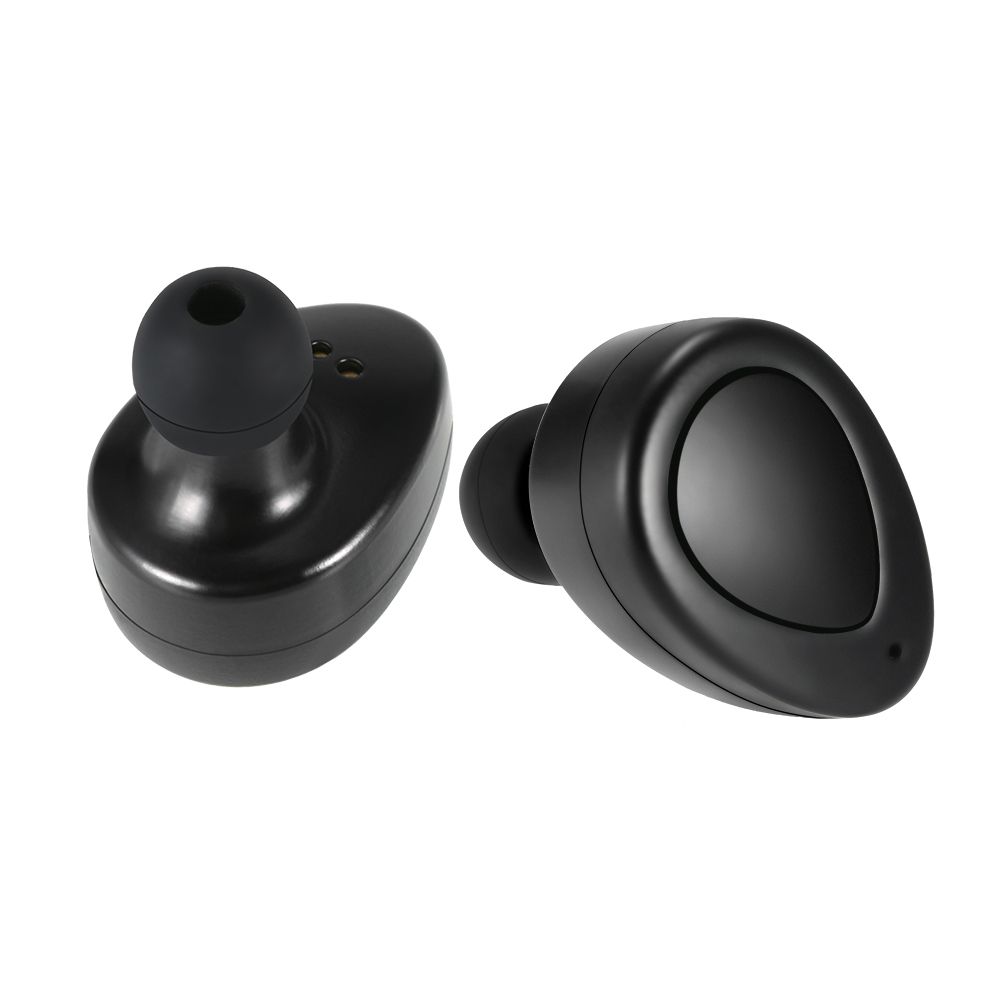 K2 True Wireless Bluetooth Headphone In-ear Stereo Bluetooth 4.1 Sport Headset Music Hands-free w/ Mic 450 mAh Emergency Power Bank for Running Gym Exercise Business