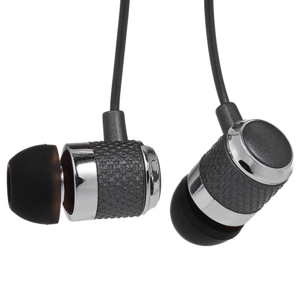 3.5mm Wired Headphone In-Ear Headset Stereo Music Smart Phone Earphone Earpiece Hands-free with Microphone