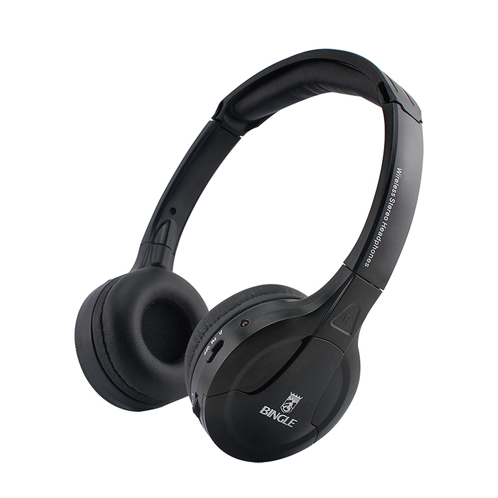 B616 Multifunction Wireless Stereo Headphones On Ear Headset FM Radio Wired Earphone Transmitter for MP3 PC TV Smart Phones