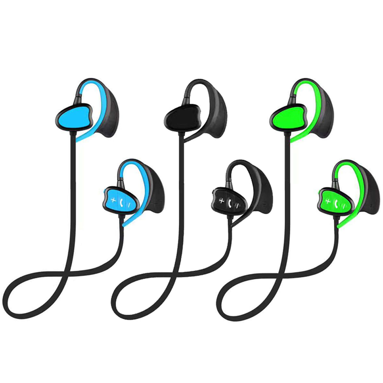 IPX8 Waterproof Bluetooth Headphones CSR Wireless Stereo Headset with Microphone Bass Sports Running Earphone
