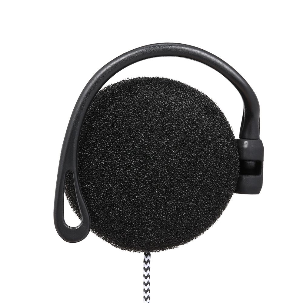 3.5mm Wired Gaming Headset On-Ear Sports Headphones Ear-hook Music Earphones for Smartphones Tablet Laptop Desktop PC