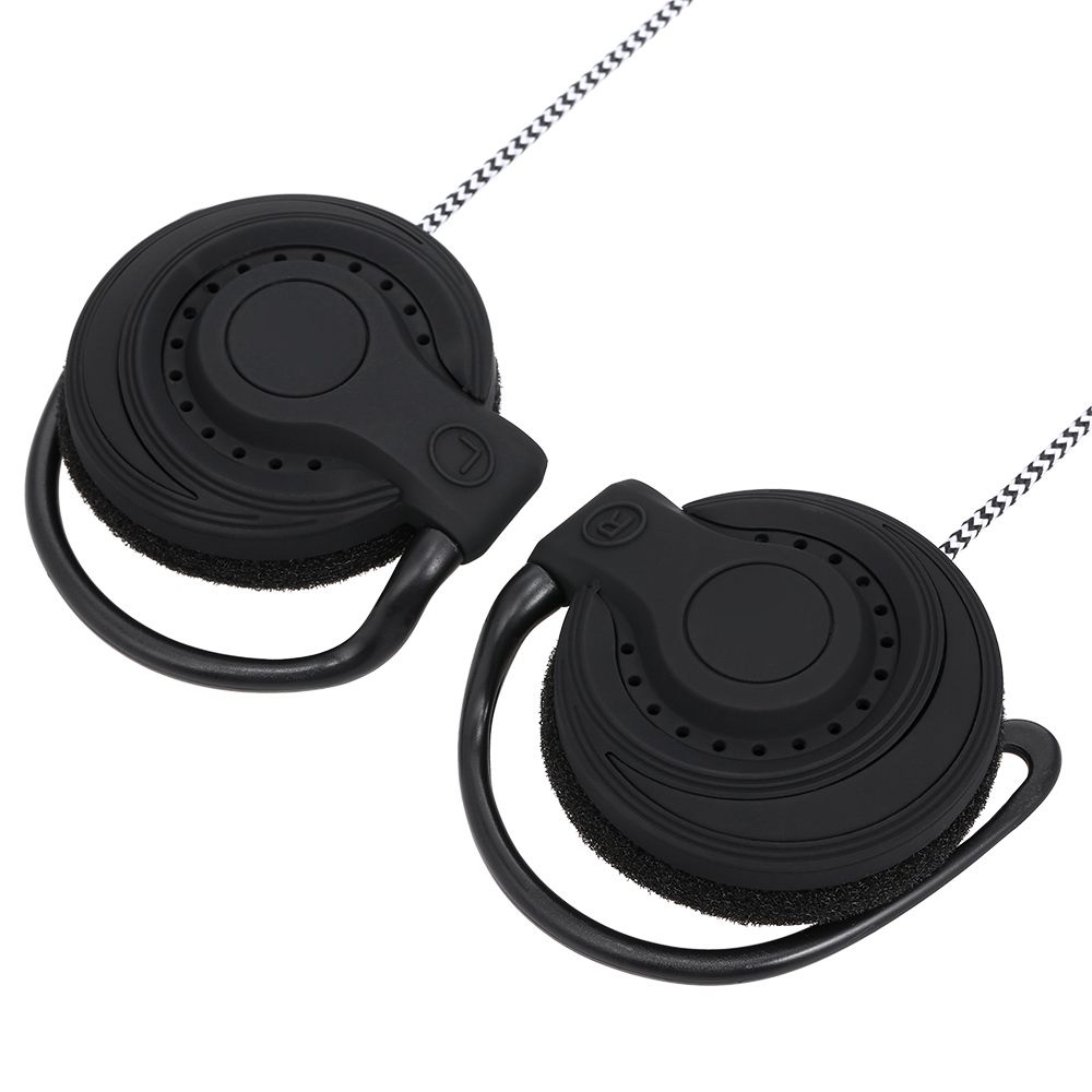 3.5mm Wired Gaming Headset On-Ear Sports Headphones Ear-hook Music Earphones for Smartphones Tablet Laptop Desktop PC