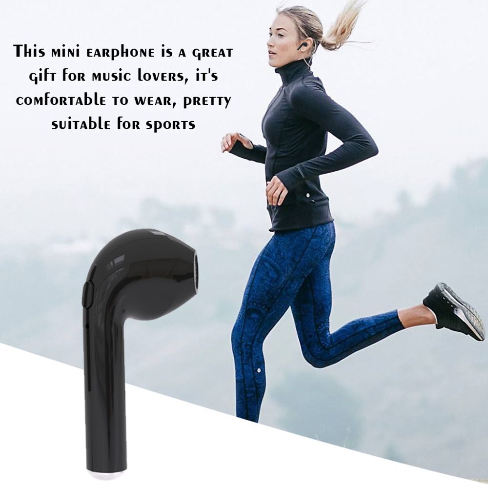 i7s True Wireless Bluetooth 5.0 Headphones Sport Headset In-ear Music Earphones Mini Earbuds Hands-free with Mic