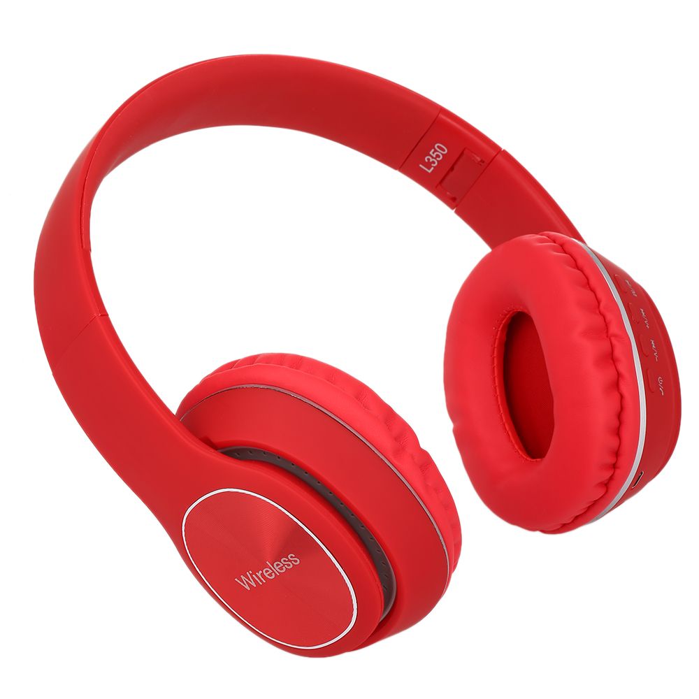 L350 Wireless Bluetooth Headphones Over-ear Earphones Bluetooth 5.0 Sports Headsets Support TF Card 3.5mm AUX IN FM Radio w/ Mic