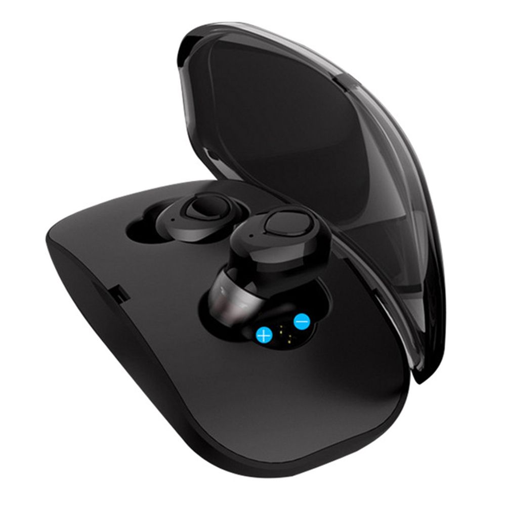 X18 Bluetooth 5.0 True Wireless Headphones Mini Earbuds In-ear Music Earphones Sports Headset CVC6.0 Noise Reduction with Mic Charging Case