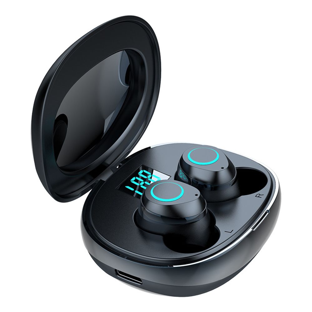 i07 BT5.0 Wireless Headphones Auto Pairing Noise Reduction Touch Control Waterproof Charge Box Digital Display