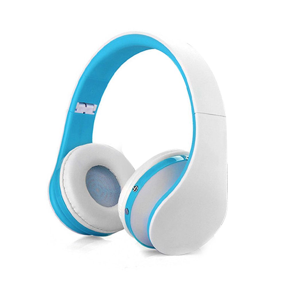 Foldable BT Headphones Stereo BT 3.0 Bass Headsets 3.5mm Wired Earphone Multifunctional Hands-free Earphones