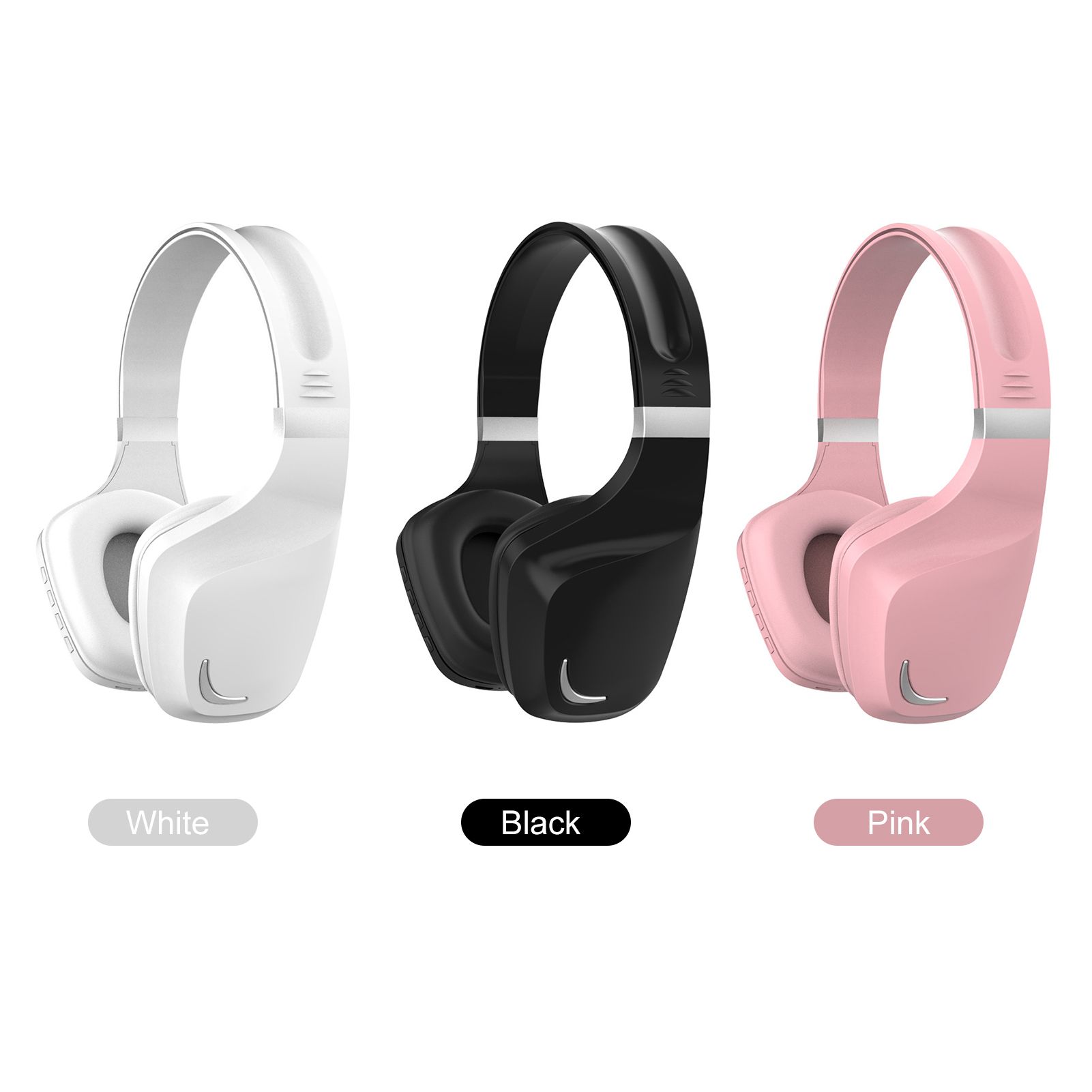Gaming Headset Earphone Earbud Noise Reduction Stereo Headphone BT5.0 Connection Connecting 3.5mm Port Wired Earphone Volume Adjustable USB Chargeing Port Powered Operated Built-in 300mAh High Capacity Rechargeable Cell for Computer Laptop E-sports Porta