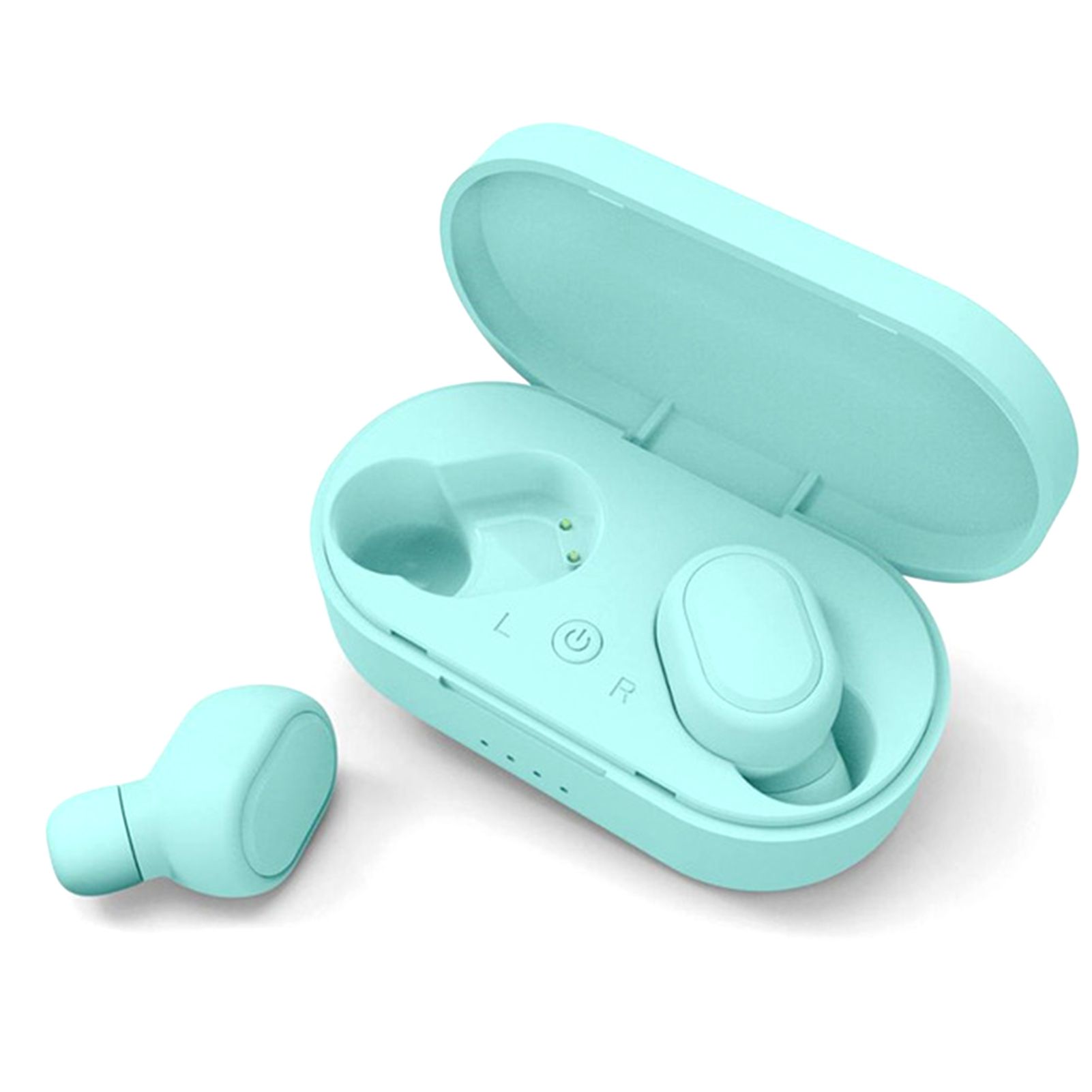 5.0BT Earphone Earplugs Type Threadless Multifunctional Rechargeable Key Earphone Intelligent Noise Reduction Sport BT Earphone