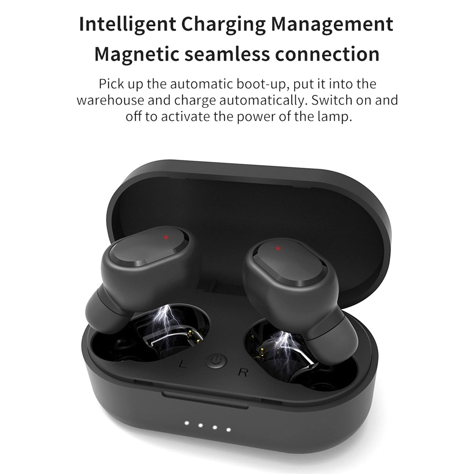 5.0BT Earphone Earplugs Type Threadless Multifunctional Rechargeable Key Earphone Intelligent Noise Reduction Sport BT Earphone