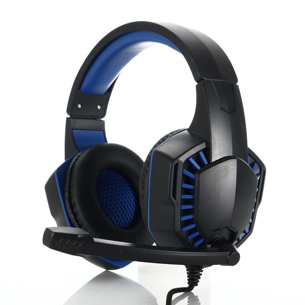 SY-GX20 Wired Headset On Ear Headphones with 3.5mm Audio Jack & with Mic Volume Control Over Ear Noise Cancelling Gamer Headphones Gaming Earphone for Cellphones Laptop Computer Games Tablet