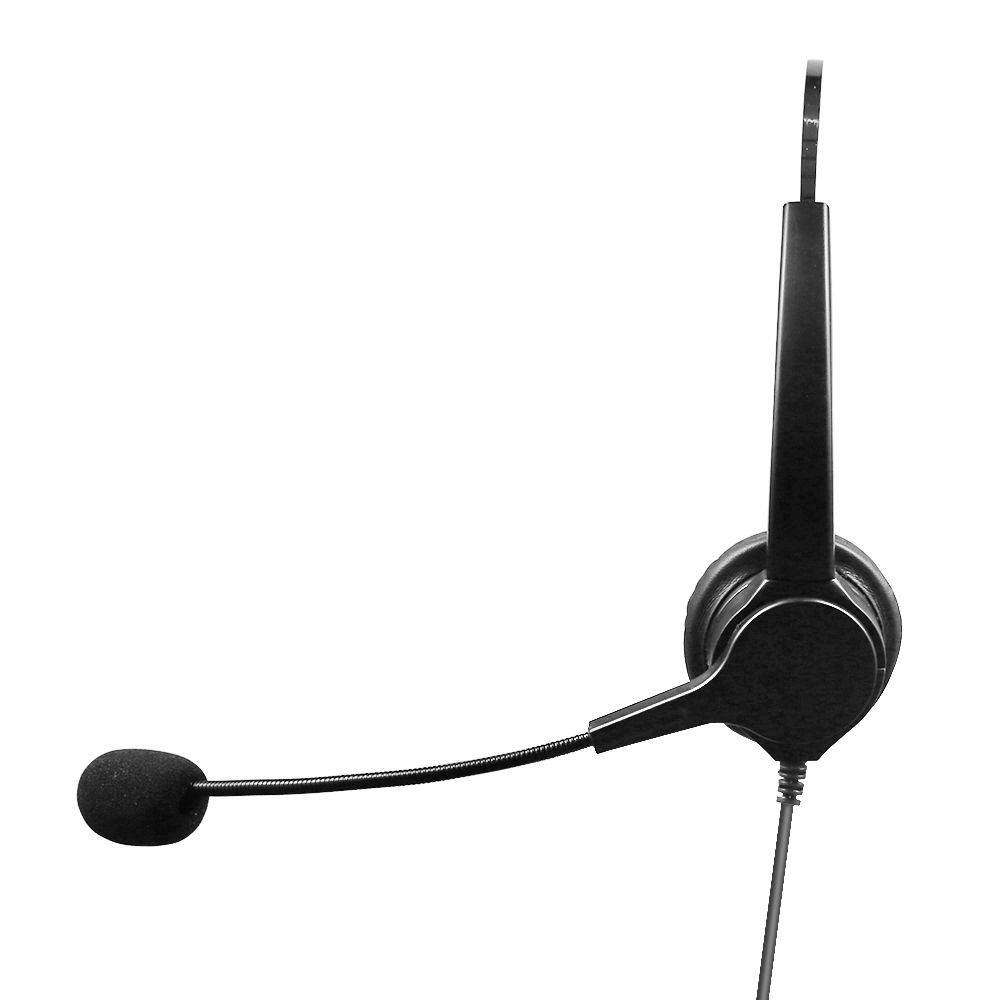 Communication Headset Comfort And Clear Call All In One 330°Adjustable Ear Plate Double Noise Reduction The 3.5MM Connector