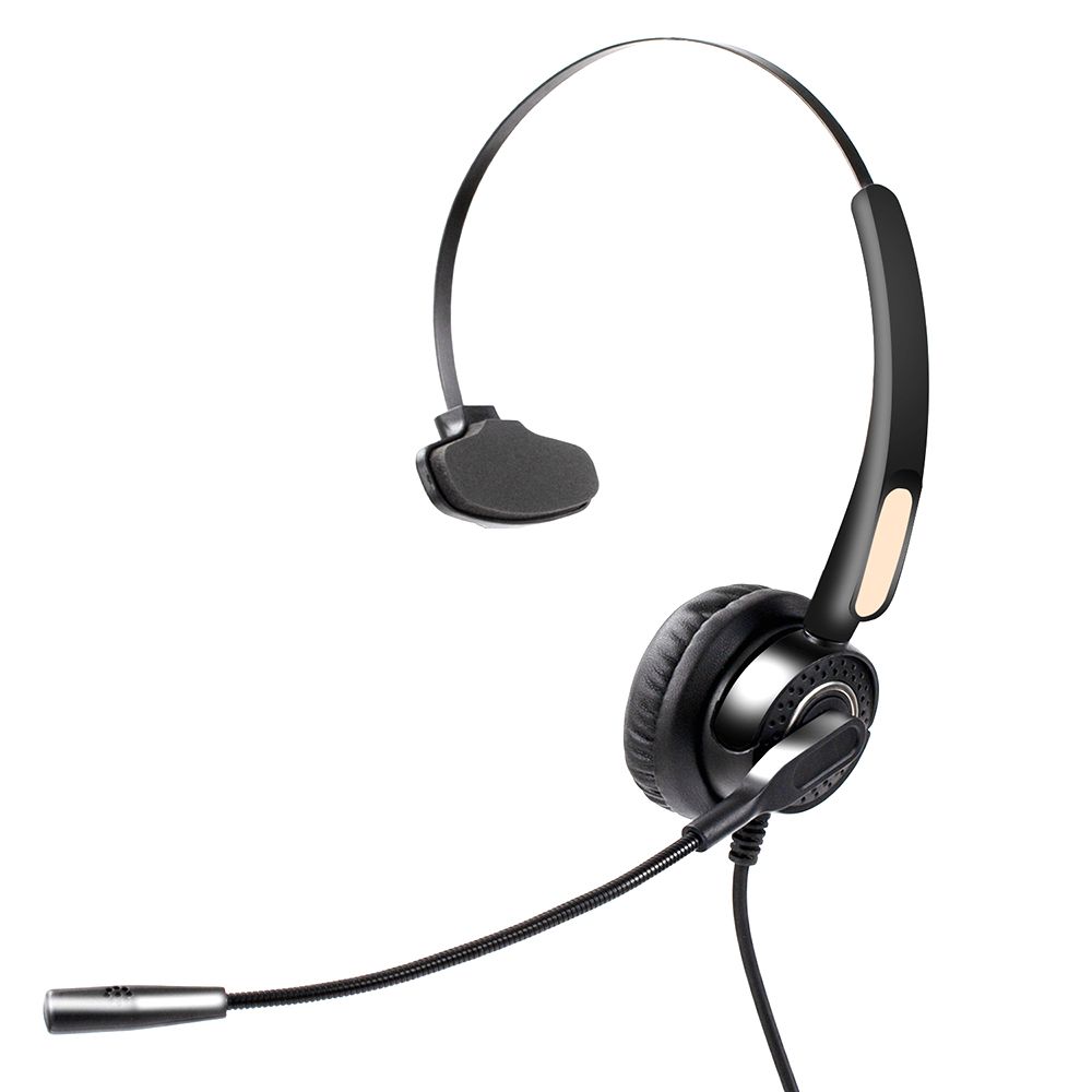 Communication Headset Noise - cancelling & Mono - ear Headset Compatibility Light & Convenient Hearing Protection USB Connector