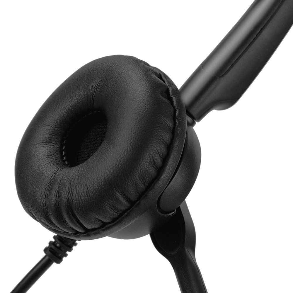 Communication Headset Noise - cancelling & Mono - ear Headset Compatibility Light & Convenient Hearing Protection USB Connector