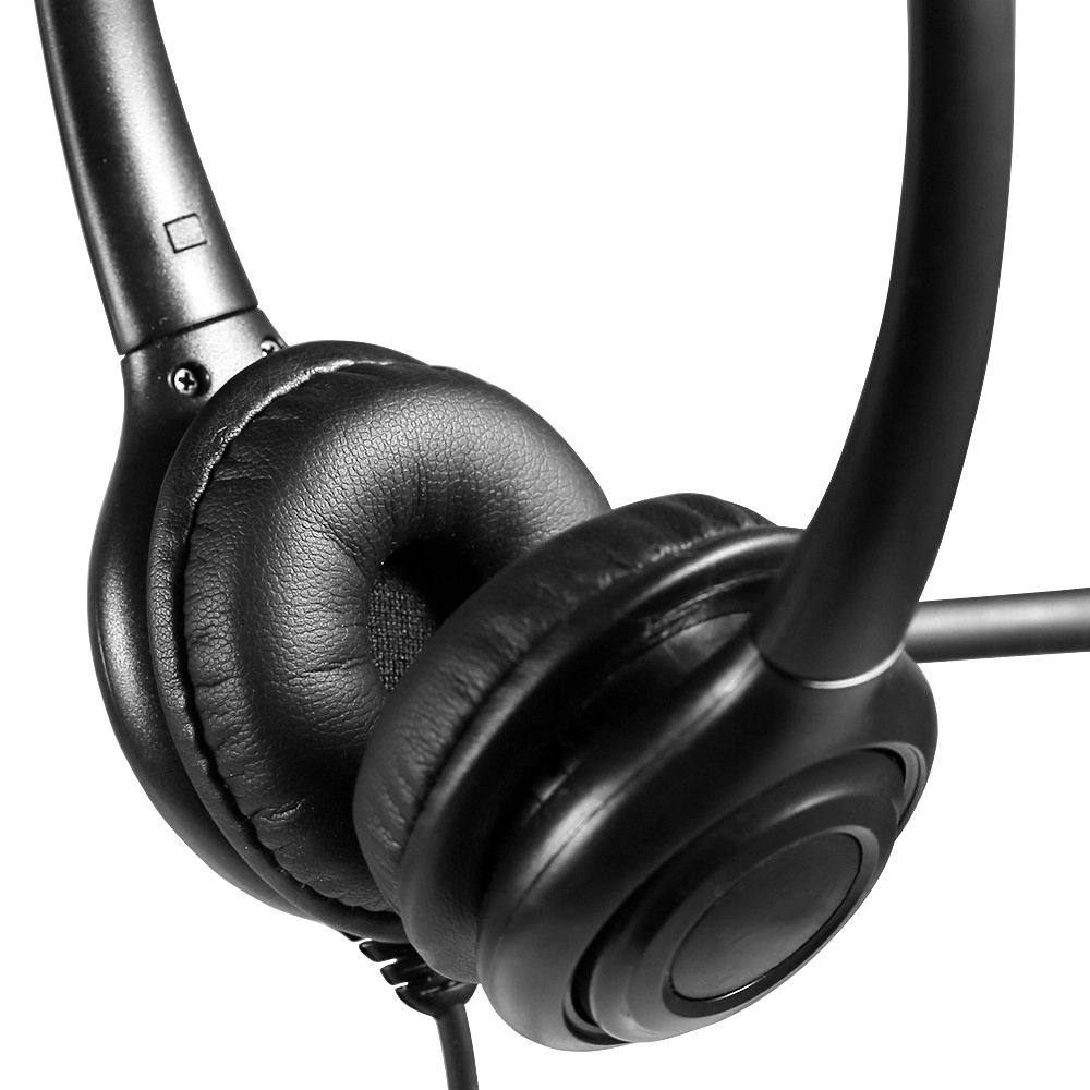 Communication Headset Noise - cancelling Hearing Protection Clear Call Convenient Solid Material Adjustable The 3.5MM Connector