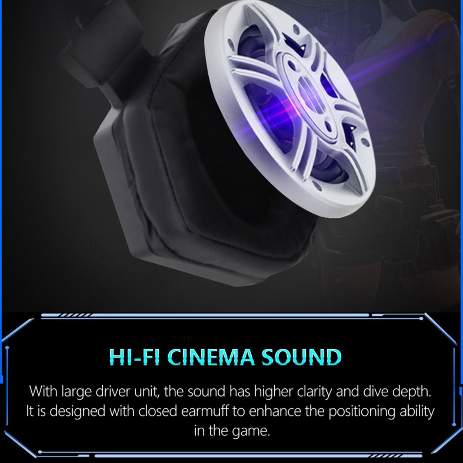 G15MV Wired Headset RGB Light On Ear Headphones with 3.5mm Audio Jack & with Mic Volume Control Over Ear Noise Cancelling Gamer Headphones Gaming Earphone for Cellphones Laptop Computer Games Tablet