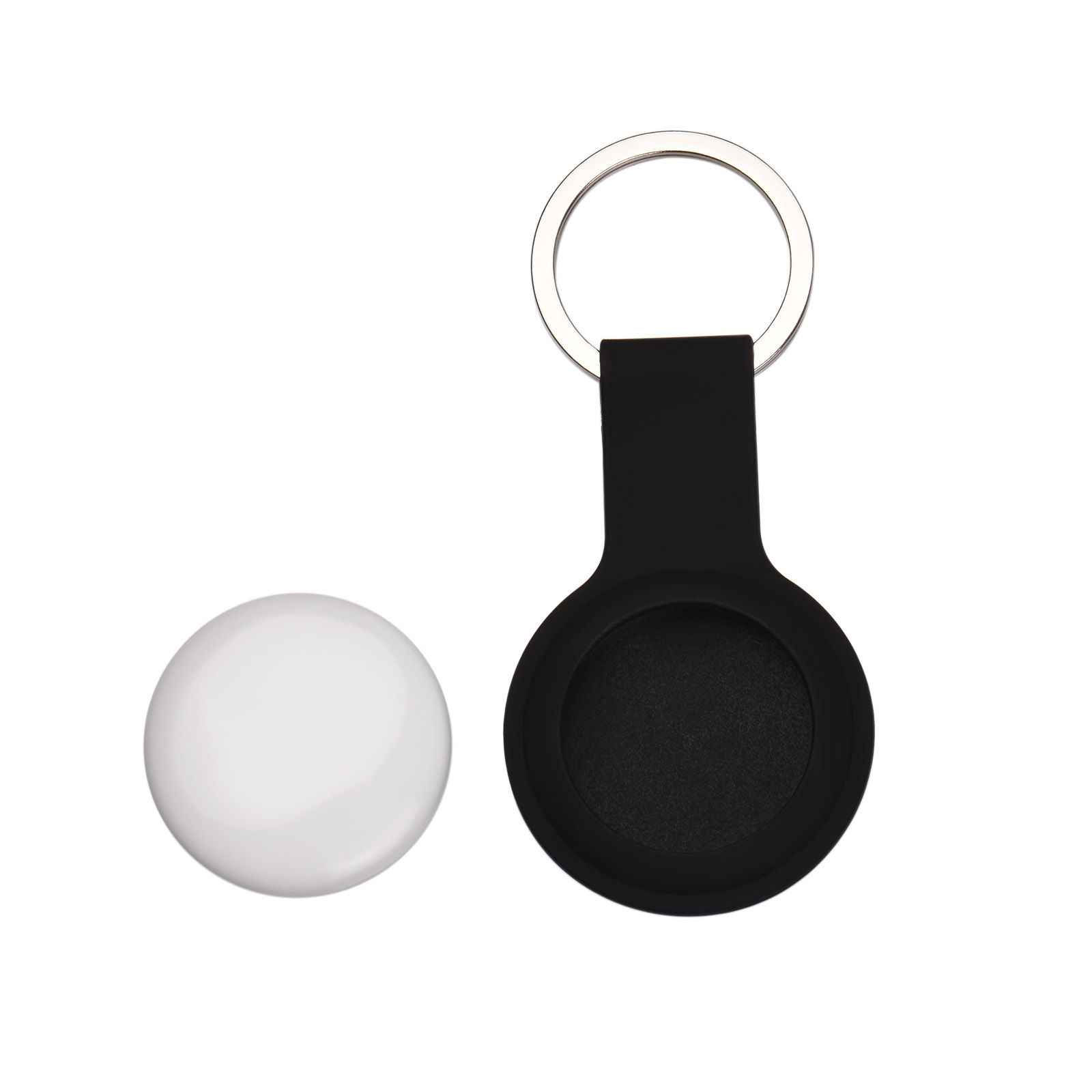 Smart Finder BT Phone Tracker Tag Finder Keychain Case Anti-Lost Device with Silicone Case Protector with Key Ring BT Tracker APP Control Compatible with IOS/Andriod 9.0 Above