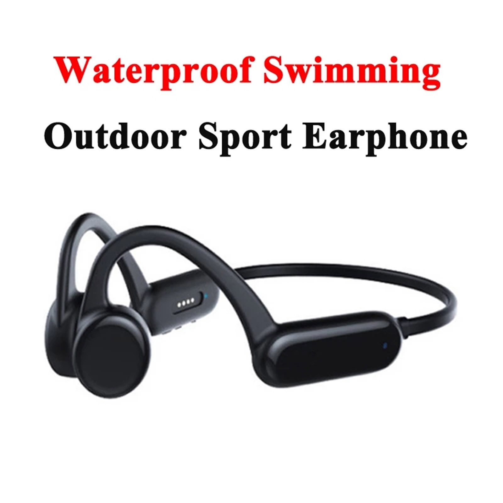 X18 Pro Bone Conduction Headphones 8GB MP3 Player Wireless BT5.0 Earphone IPX8 Waterproof Swimming Sports Headset Hands-free with Microphone