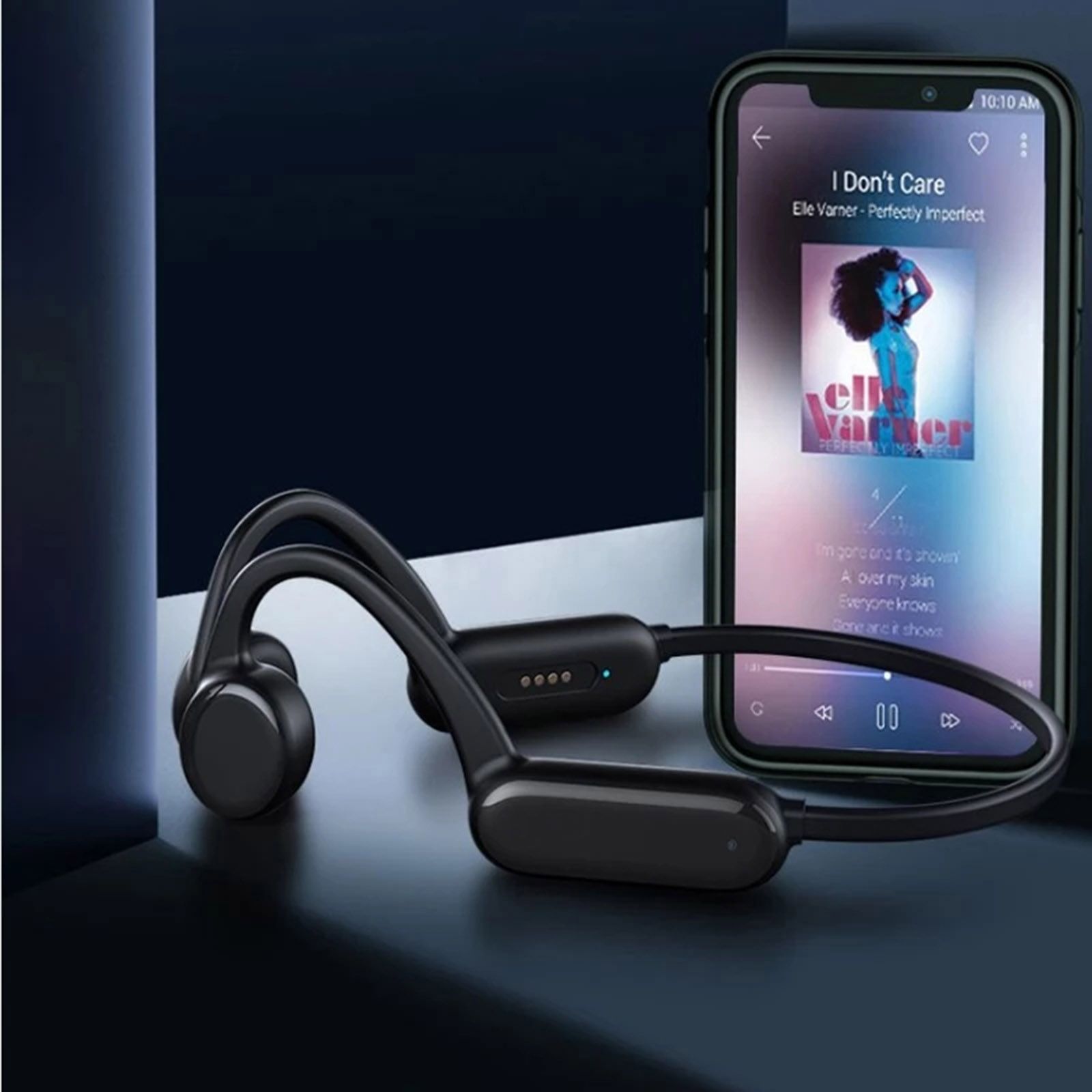 X18 Pro Bone Conduction Headphones 8GB MP3 Player Wireless BT5.0 Earphone IPX8 Waterproof Swimming Sports Headset Hands-free with Microphone