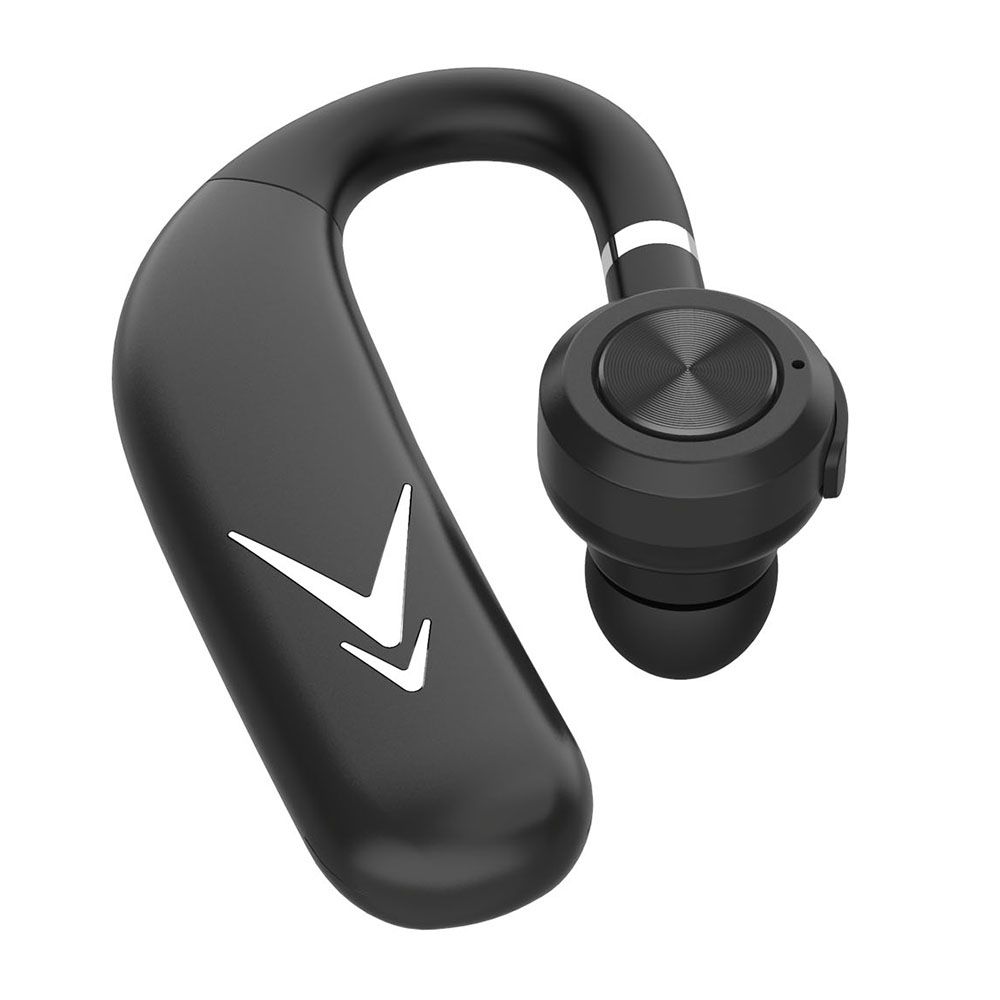 J6 Wireless BT Headphone Single Ear Business Music Earbud BT5.1 Chip Comfortable to Wear Long Endurance Time Black&Silver