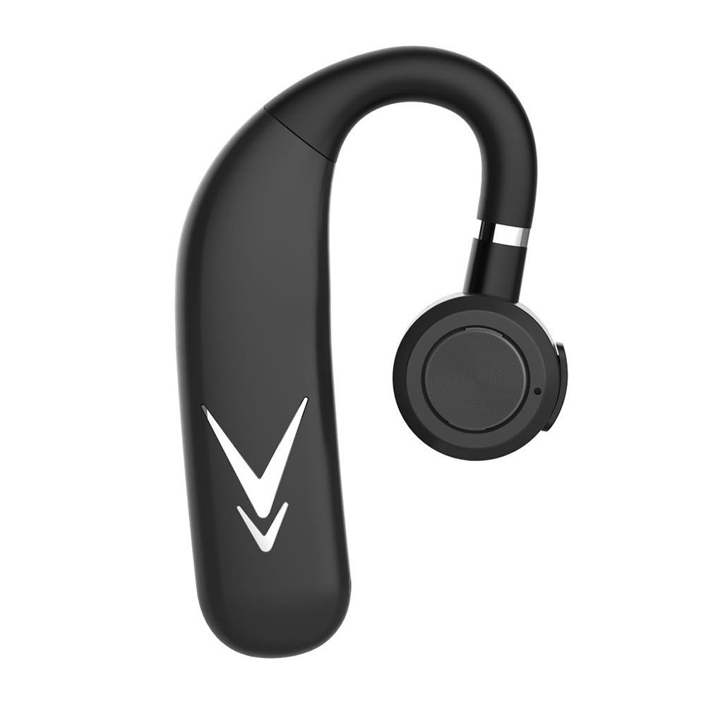 J6 Wireless BT Headphone Single Ear Business Music Earbud BT5.1 Chip Comfortable to Wear Long Endurance Time Black&Silver