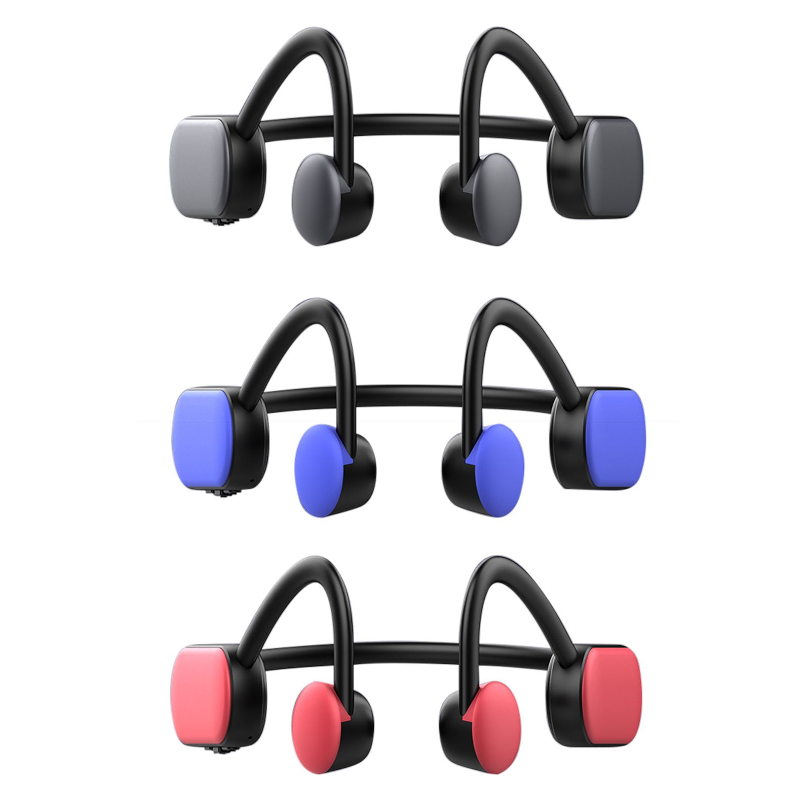 Q50 Bone Conduction Headphones 8GB MP3 Player IPX8 Waterproof Swimming Sports Headset Wireless BT5.0 Earphone Hands-free with Microphone
