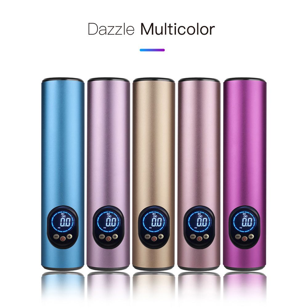 T068 Portable No-Wire Intelligent Inflator Pump Upgraded High Definition Large Screen Flashlight Inflator Pump