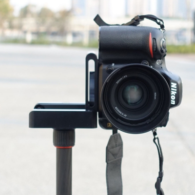 Folding Z Shape Camera Desktop Stand Holder Plate Gopro Tripod
