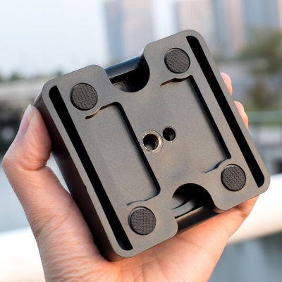 Folding Z Shape Camera Desktop Stand Holder Plate Gopro Tripod
