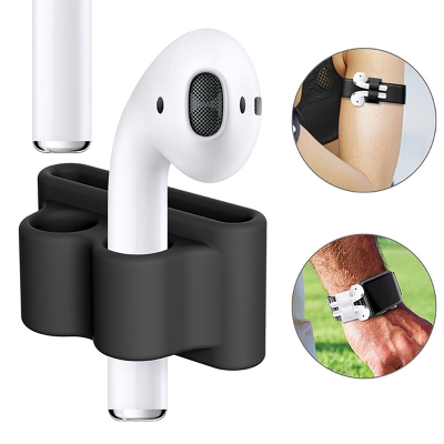 Portable Anti-Lost Headset Mini Silicone Seat