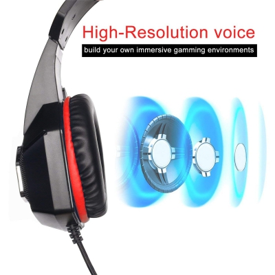 hunterspider V1 gaming headset  blue