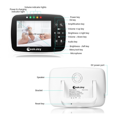 COOKJOY SM35RX Video Baby Monitor