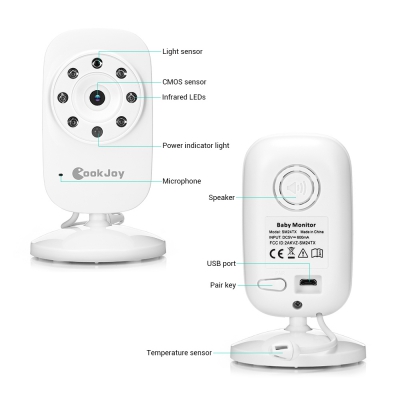 COOKJOY SM35RX Video Baby Monitor