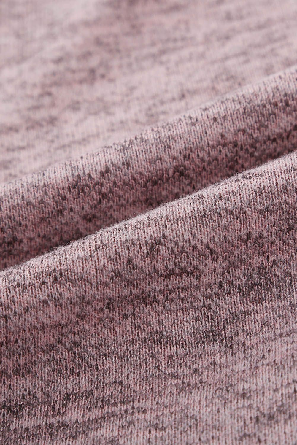 Pink Long Sleeve Drawstring Button Loungewear